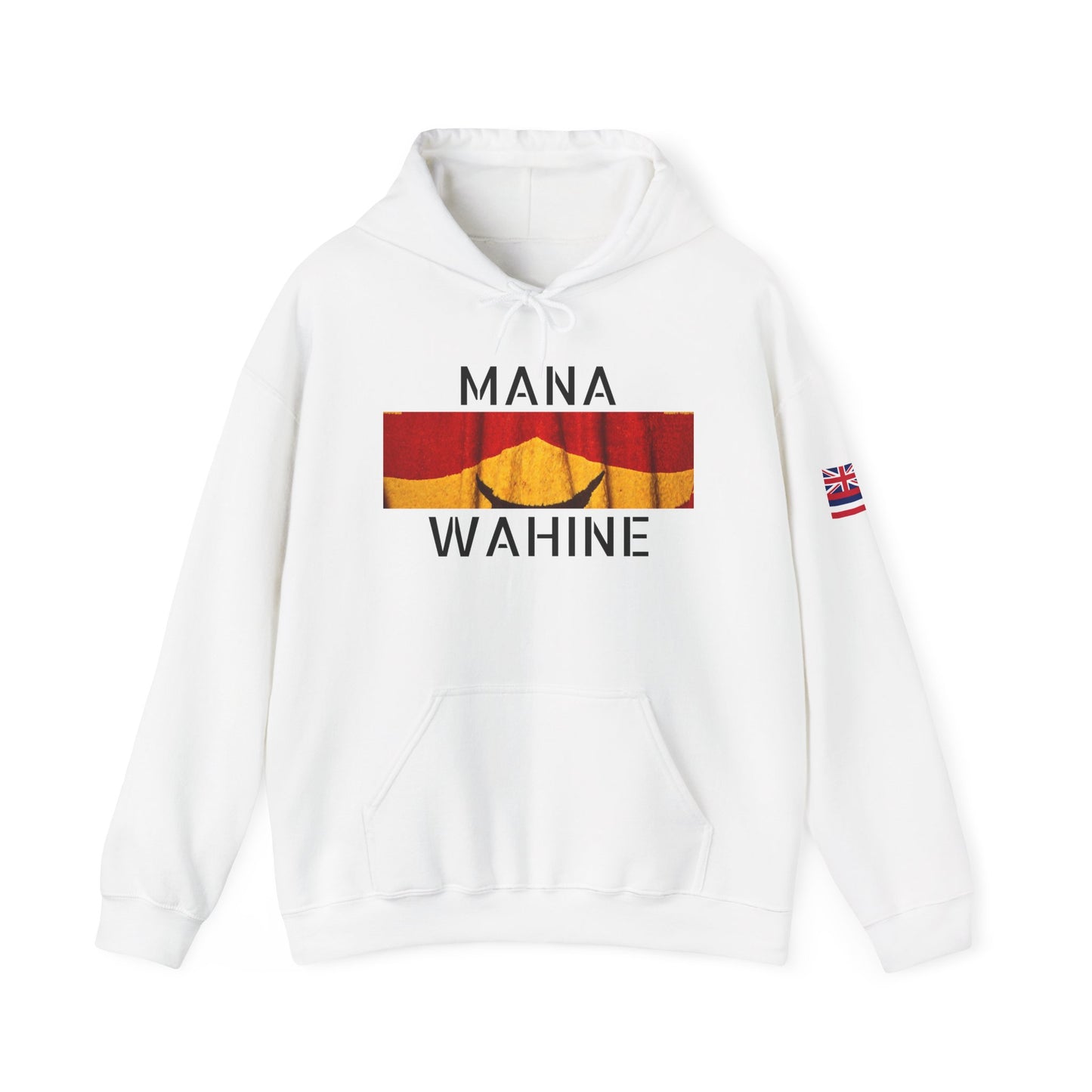 WAHINE Mana Wahine Sweatshirt | Unisex Hooded Pullover for Adventure, Strength and Warmth of Aloha